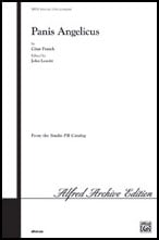 Panis Angelicus Unison/Two-Part choral sheet music cover
